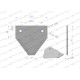 Nóż żniwny 70x76x2.8mm otwór 5.5 WKZ70X76X2.8 | Exvi
