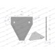 Nóż żniwny 82x76x2.8mm otwór 5.5 WKZ82X76X2.8/1 | Exvi