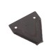 Nóż żniwny 80x76x2.7mm otwór 5.5 WKZ80X76X2.7/3 | Exvi