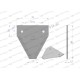 Nóż żniwny 80x76x2.7mm otwór 5.5 WKZ80X76X2.7/3 | Exvi