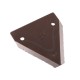 Nóż żniwny 82x76x2.8mm otwór 5.5 WKZ82X76X2.8 | Exvi
