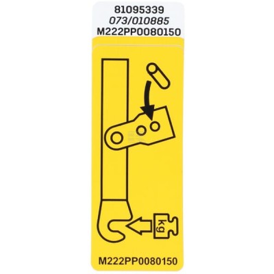 Naklejka M222PP0080150 | Exvi