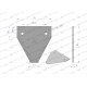 Nóż żniwny 80x76x2mm otwór 5.5 WKZ80X76X2/2 | Exvi