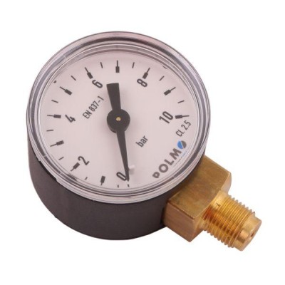 Manometr suchy M40 0-10 bar gwint G1/8" MS40PG18D10P | Exvi