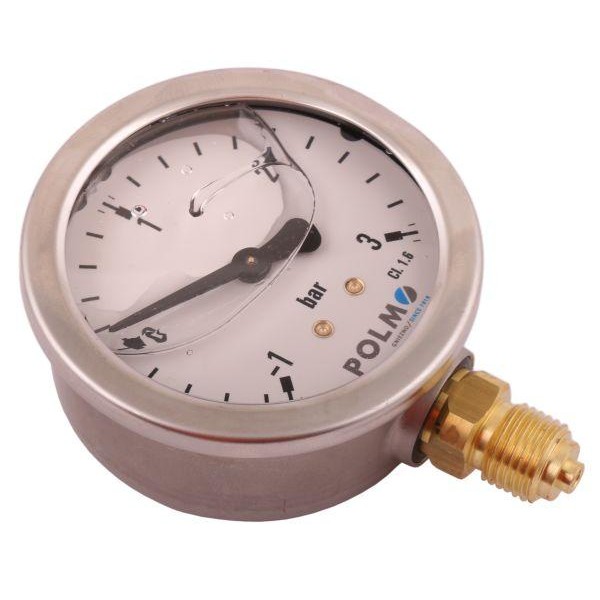 Manowakuometr glicerynowy M63 (-1 do 3 MW63KG14D0P | Exvi