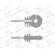 Izolator okrągły z wkrętem fi 5 RF-10180507 | Exvi