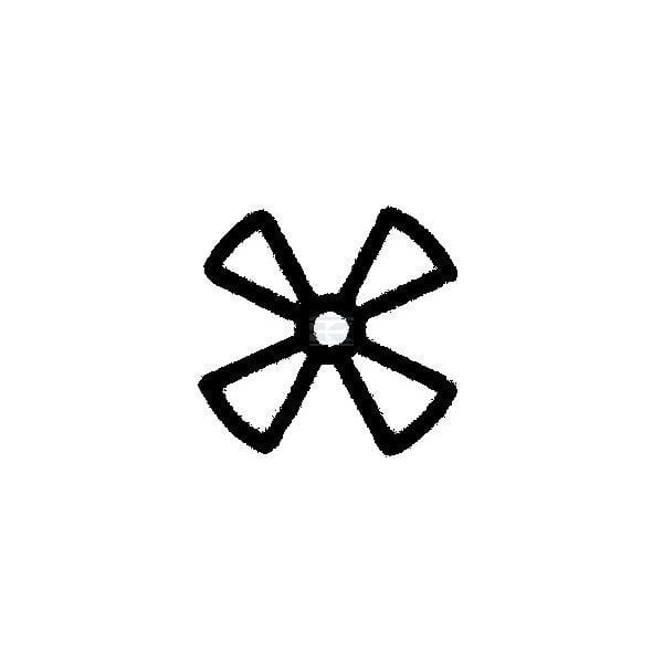 Symbol wentylatora 9XT713630531 | Exvi
