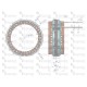 Stojan alternatora MF3 Nowy Typ EXPOM EX2410203EX | Exvi