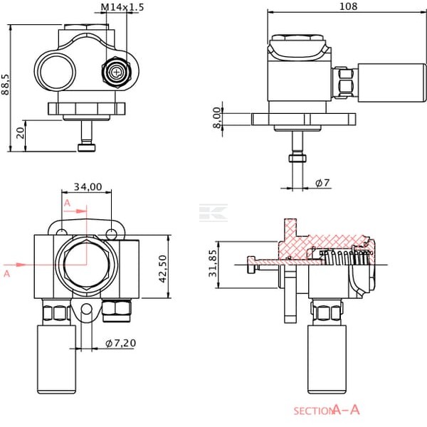 Pompa zasilająca paliwa V836439059KR | Exvi