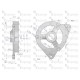Pokrywa przednia alternatora AX230000 AX230003EX | Exvi