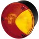 Lampa tylna zespolona, okrągła 12/24V 2SD964169111 | Exvi