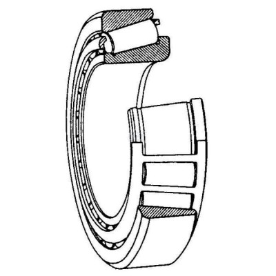 Łożysko stożkowe 50x80x20 mm SKF 750032010X | Exvi