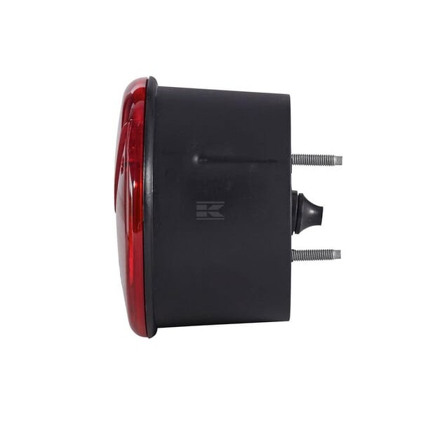 Lampa stop, okrągła 12/24V czerwona 2TA964169061 | Exvi