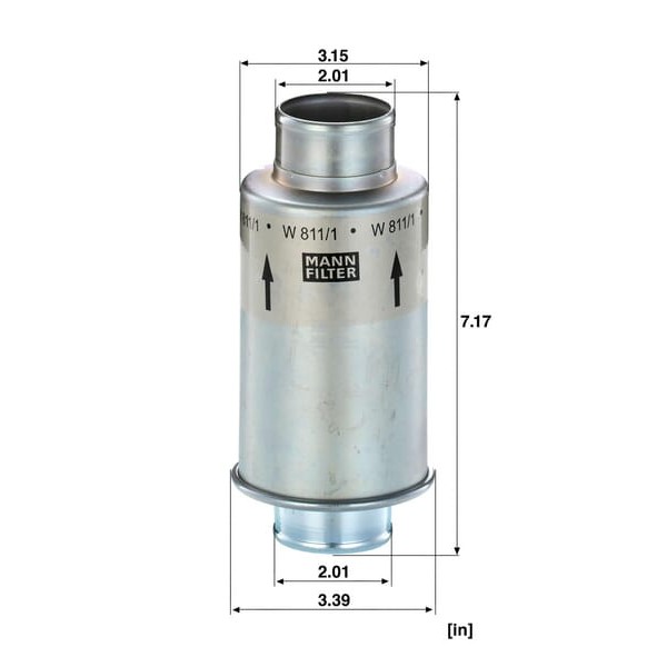 Filtr oleju W8111 | Exvi