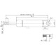 Sprężyna gazowa L257 mm 280N Stabilus CA052507 | Exvi
