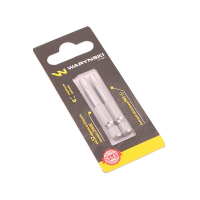 Końcówki wkrętakowe bity PH3 50mm Waryński WMA112 | Exvi