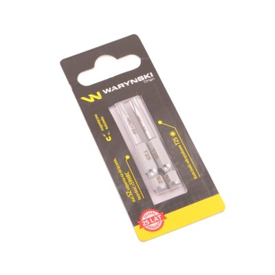 Końcówki wkrętakowe bity T25 50mm Waryński WMA121 | Exvi