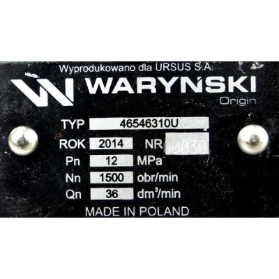 Pompa hydrauliczna podnośnika wzmocniona 46/54-631/0 | Exvi