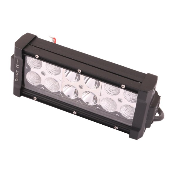 Lampa robocza prostokątna 36W 12 LED GLANZ L0118G | Exvi