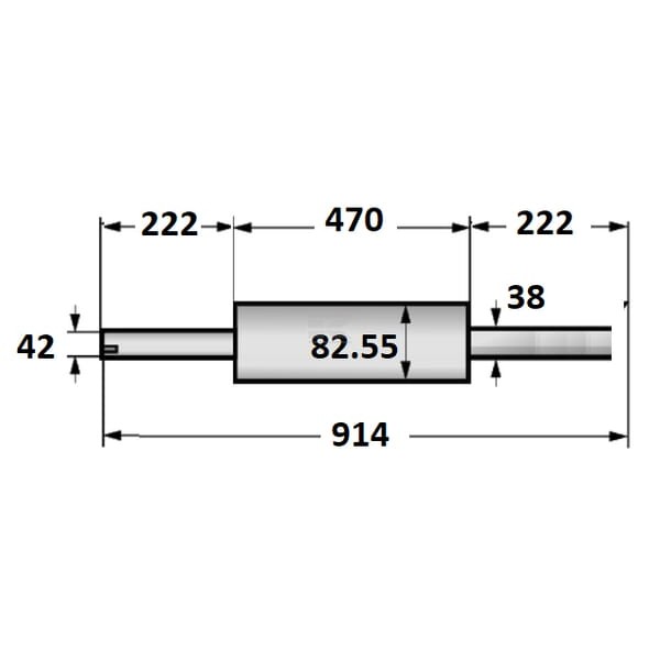 Tłumik pionowy VPE8007 | Exvi