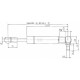 Sprężyna gazowa L204.5 mm 300N Stabilus CA256943 | Exvi