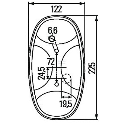 Klosz lampy 9EL343142001 | Exvi