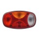 Lampa tylna zespolona 225x122mm, lewa 2VP343640051 | Exvi