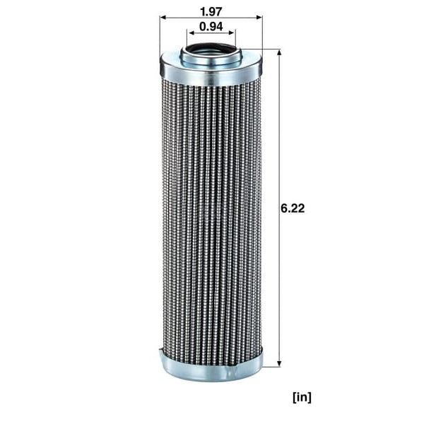 Filtr hydrauliczny HD51311 | Exvi