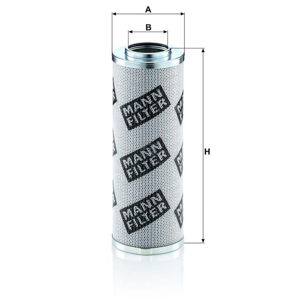Filtr hydrauliczny HD8002 | Exvi