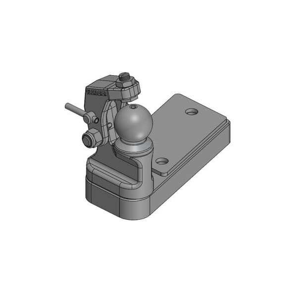 Zestaw zaczepowy K50® lewy z urządzeniem 00522110A02 | Exvi