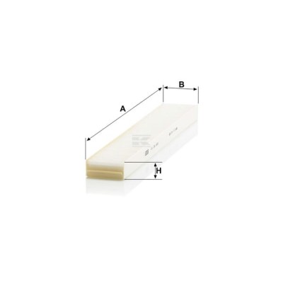 Filtry kabinowy CU39002 | Exvi