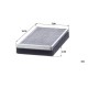 Filtr kabinowy CUK39008 | Exvi