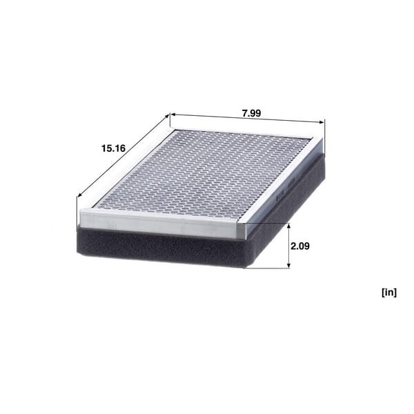 Filtr kabinowy CUK39008 | Exvi