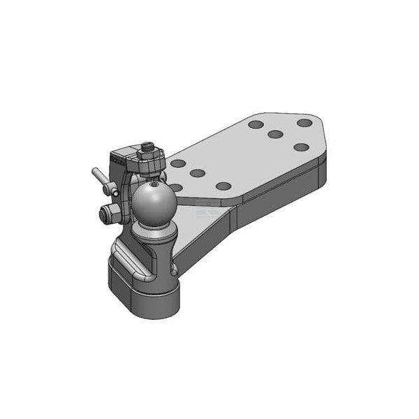 Zestaw zaczepowy K50® lewy z urządzeniem 00522010A02 | Exvi