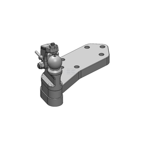 Zestaw zaczepowy K50® lewy z urządzeniem 00522150A02 | Exvi