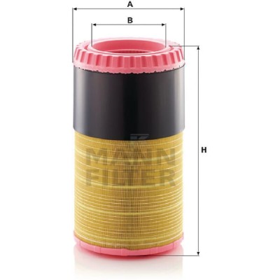 Filtr powietrza C352260 | Exvi