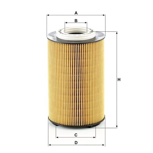 Filtr oleju HU12911Z | Exvi