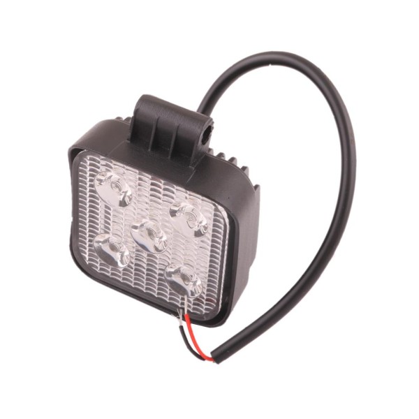 Lampa robocza kwadratowa mini 15W 5 LED GLANZ L2204G | Exvi