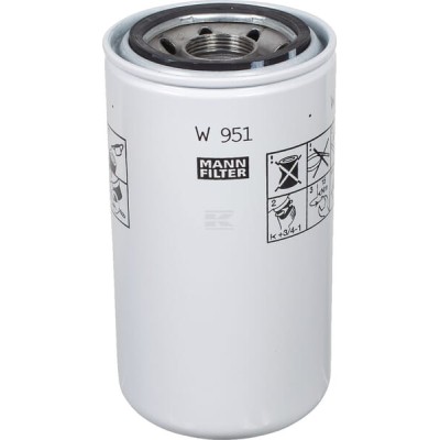 Filtr oleju W951 | Exvi