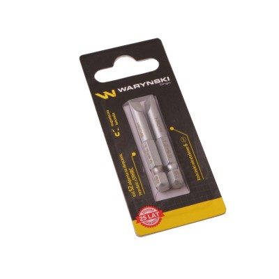 Końcówki wkrętakowe bity 6 50mm Waryński WMA117 | Exvi