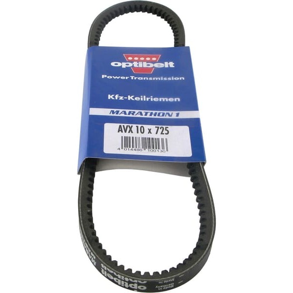 Pas klinowy uzębiony Optibelt, AVX 10x725 AVX10725 | Exvi
