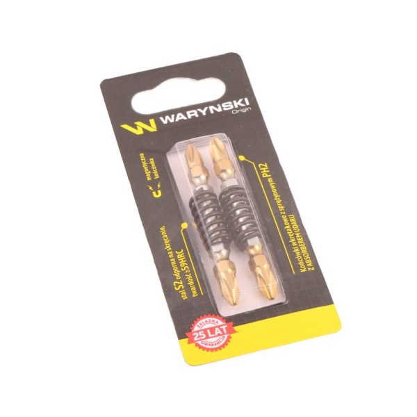 Końcówki wkrętakowe z absorberem sprężynowym WMA125 | Exvi