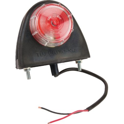 Lampa obrysowa 12V biała przykręcana Britax 42810412 | Exvi