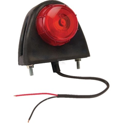 Lampa obrysowa 12V biała przykręcana Britax 42810412 | Exvi