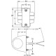 Lampa obrysowa 12V biała przykręcana Britax 42810412 | Exvi