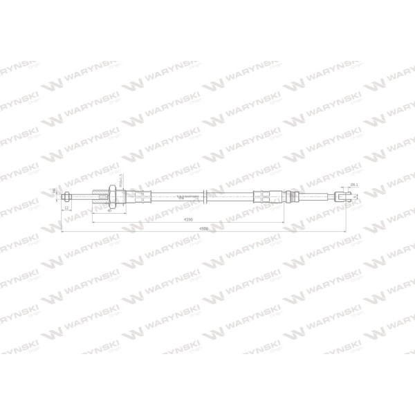 Linka do sterowania rozdzielaczem na widełki L4500W | Exvi
