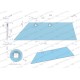 Lemiesz lewy 16" zastosowanie WG 100 B L 3351959 | Exvi