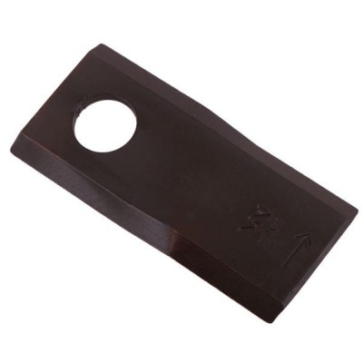 Nóż. nożyk kosiarka lewy 105x48x4mm WKR105X48X4L/2 | Exvi