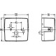 Lampa tylna zespolona 102x98mm 2SE004623001 | Exvi