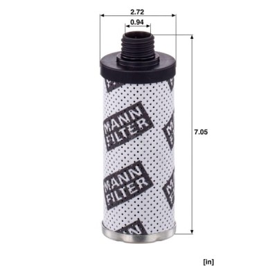 Filtr hydrauliczny HD7013 | Exvi